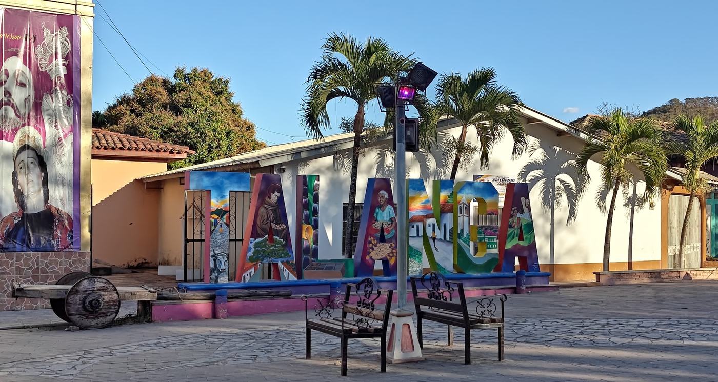 Talanga, Honduras town center
